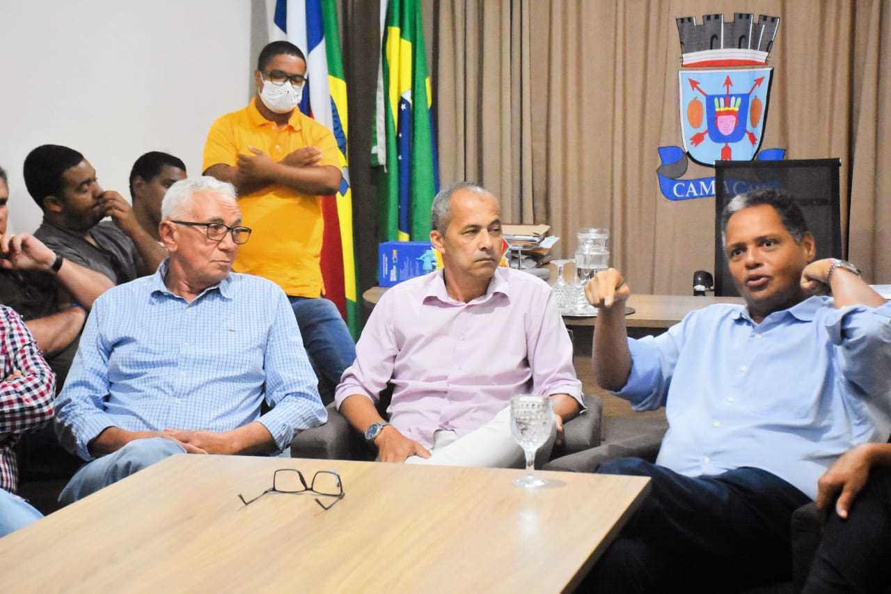 Camacã: Prefeito recebe a visita o deputado federal Antônio Brito e discute demandas para Camacã